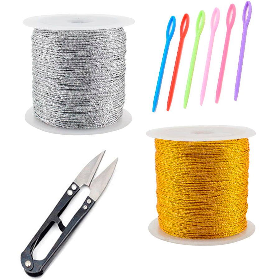 Kit Fios Para Tranças Box Braind Jumbo Jumbão Twist Tesoura de Arremate Agulha plástica entrelace em Oferta na Shopee