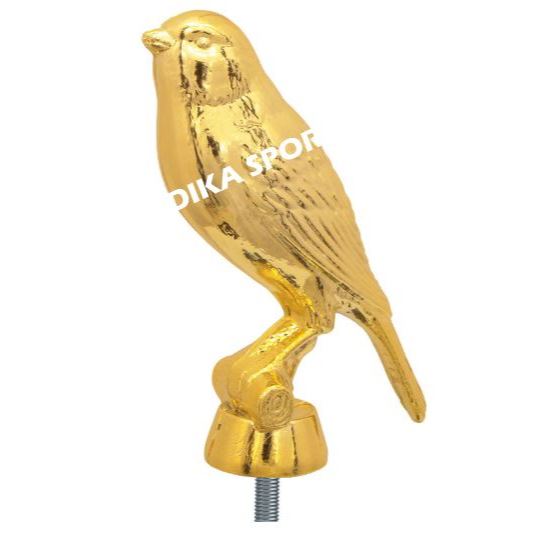 1 a 5 Estatueta Canário Ouro 16,1cm para Troféu - Faça, Mude, Restaure Troféu Pássaro Passarinho