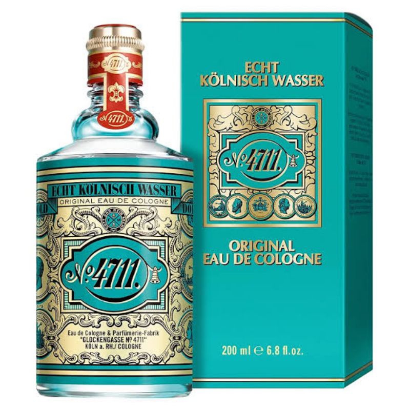 Perfume Echt Kölnisch Wasser 4711 Original Eau de Cologne 200ml Unissex