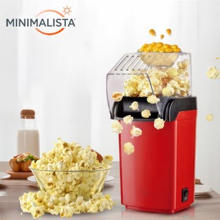 Pipoqueira Elétrica Ar Quente Máquina Fazer Pipoca Sem Óleo Minijoy - 110v 1200W