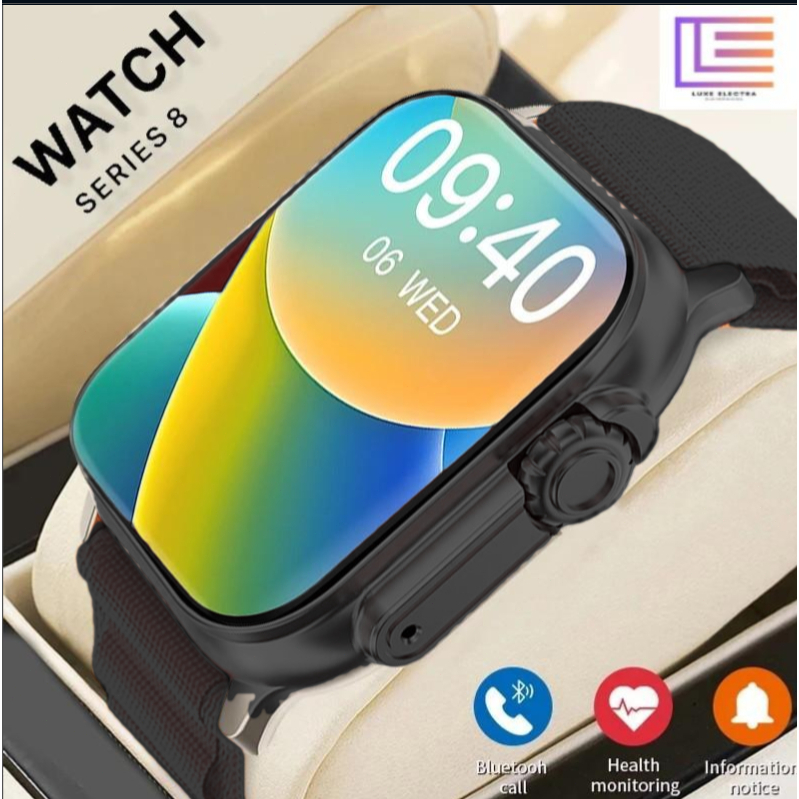 Último smartwatch T10 1,99 polegadas com carregamento sem fio esportivo