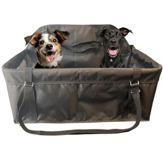 Cadeira Luxo Pet  DUPLA..Carro Cães e Gatos Raças pequenas e médias ate 20 kgs ) Automóvel em Oferta na Shopee