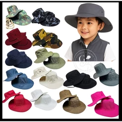 kit 10,20,30 Chapéu Pesca Infantil 2-6 Anos com cordinha Proteção Sol para pesca corrida passeio a pronta entrega.