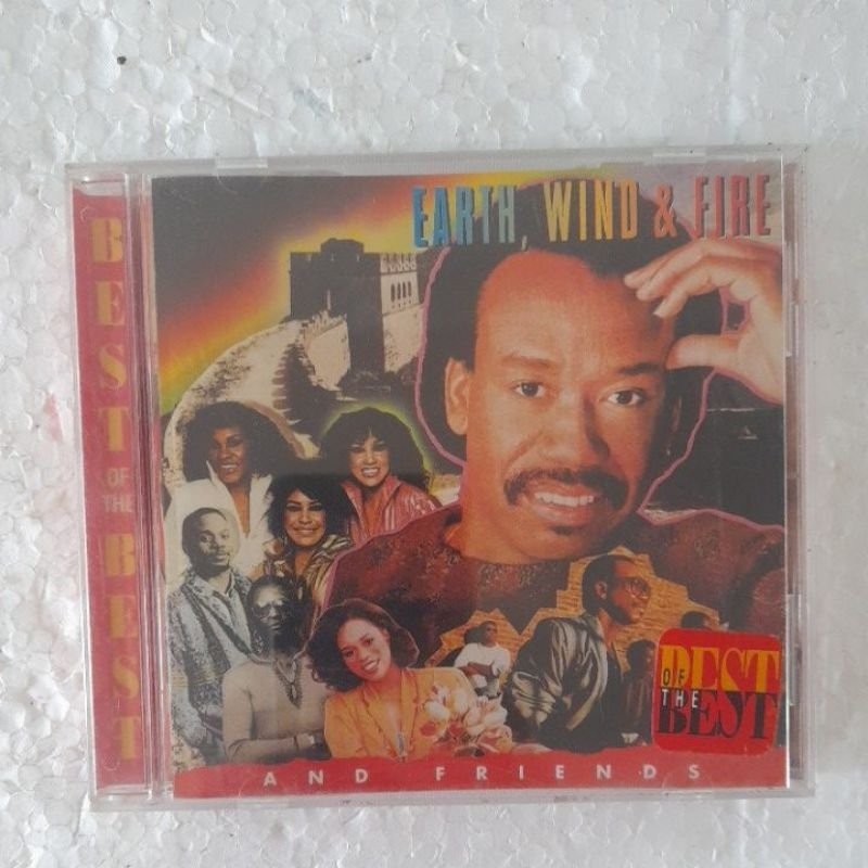 cd earth wind & fire and friends  . best of the best