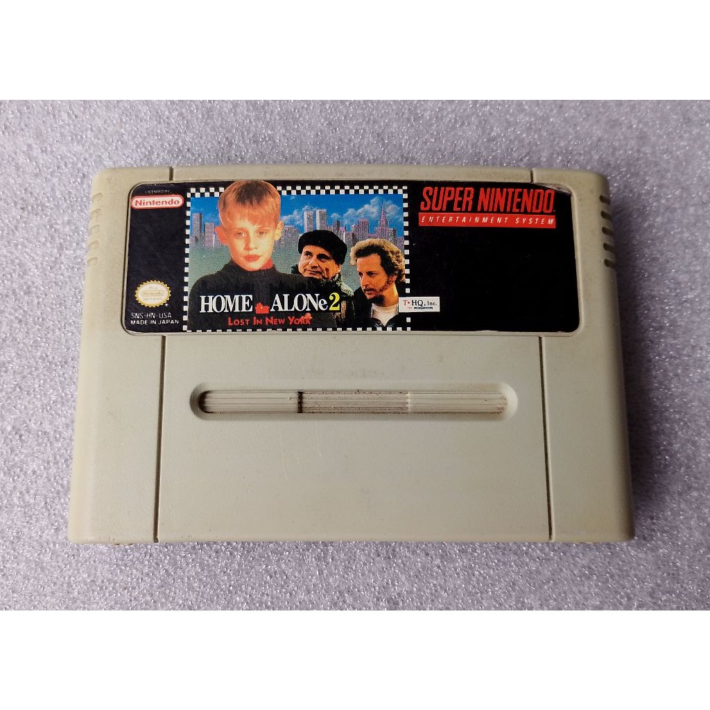 Home Alone 2 - Lost In New York para Super Nintendo - Funcionando - Usado