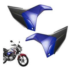 Kit Tampa Lateral e Complemento Inferior para Moto Cg Titan 150 anos 2014 e 2015