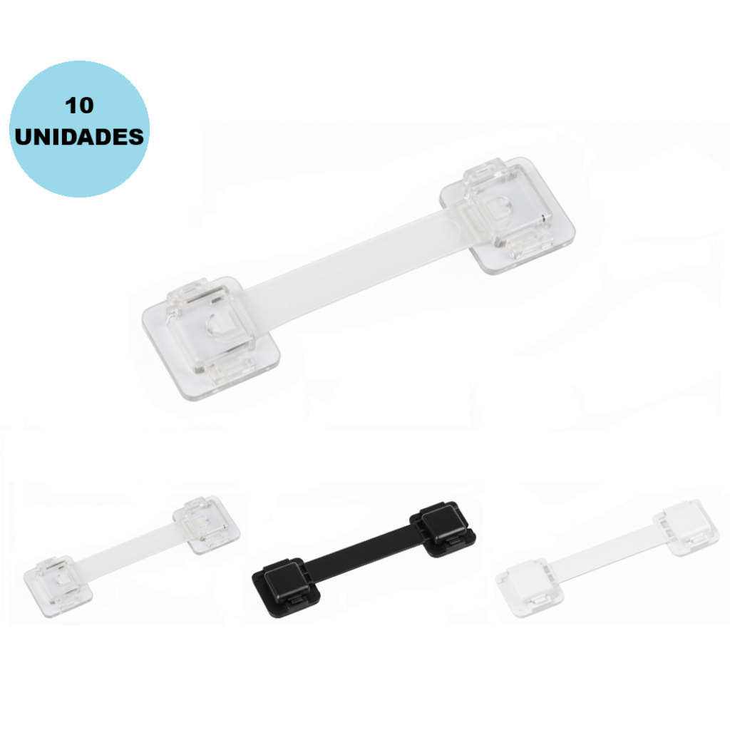Kit 14 Travas De Gaveta Armário Segurança Protetor Infantil em Oferta na Shopee