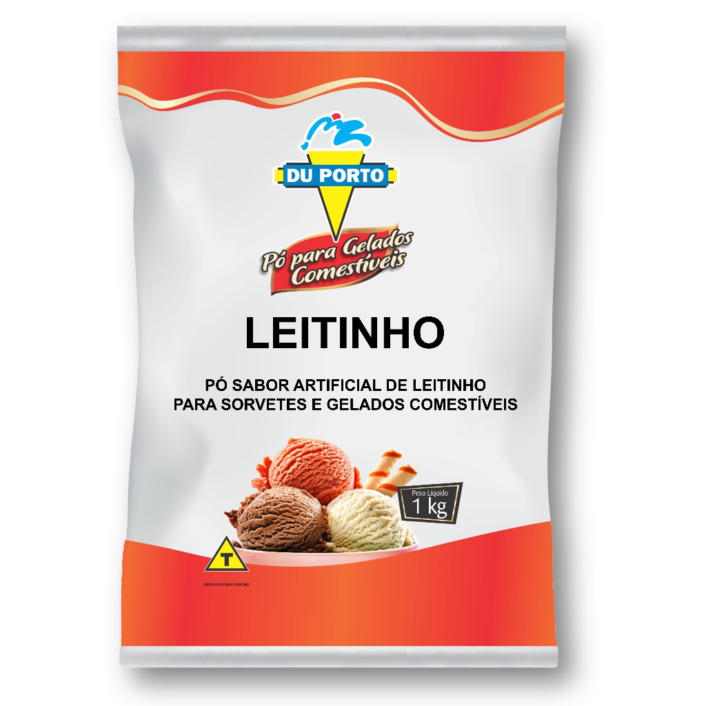 Pó Para Sorvete Leitinho Du Porto 1kg em Oferta na Shopee