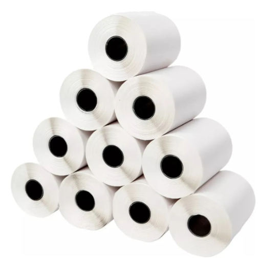 10 Rolos Etiqueta Térmica 100x150 10x15 Shopee Mercado Livre Shein Zebra Elgin Cor Branco em Oferta na Shopee