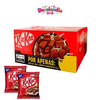 Cereal Kit Kat Nestlé 25g - Caixa com 16 unidades / Edição Premium / Cabe na Lancheira em Oferta na Shopee