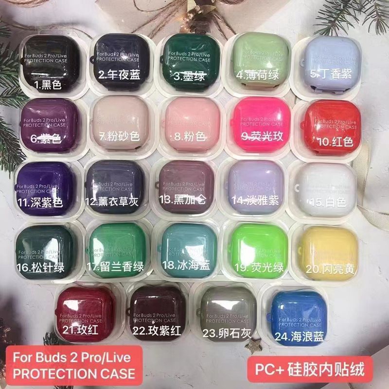 Capa Case Proteção De Silicone Com Veludo Dentro+ Mosquetão para Sansun Buds Live/Buds2 em Oferta na Shopee