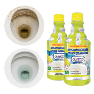 Kit 2 Limpador Desincrustante Vaso Sanitário limpa limo Banheiro Mictório Pias Sem esforço Encardido em Oferta na Shopee