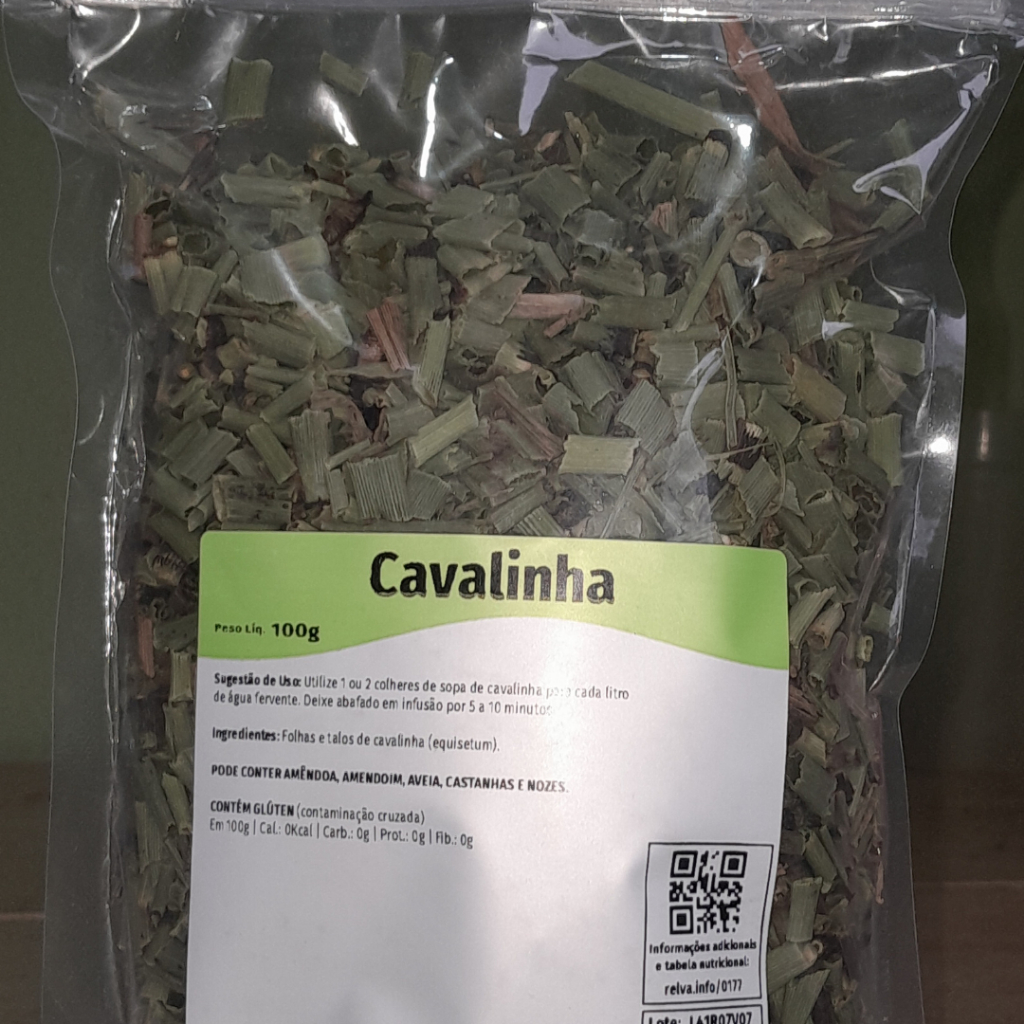 Chá de Cavalinha (Equisetum arvense) 100g - Relva Verde