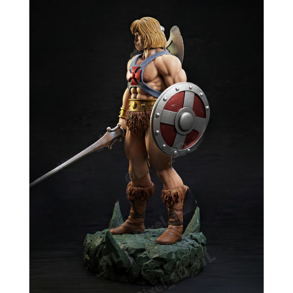 He-Man - He-Man e os Defensores do Universo | Action Figure em Resina