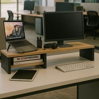 Suporte para Monitor Gamer 80cm/90cm/100cm – Mesa de Escritório Home Office – Resistente e Compacto em Oferta na Shopee