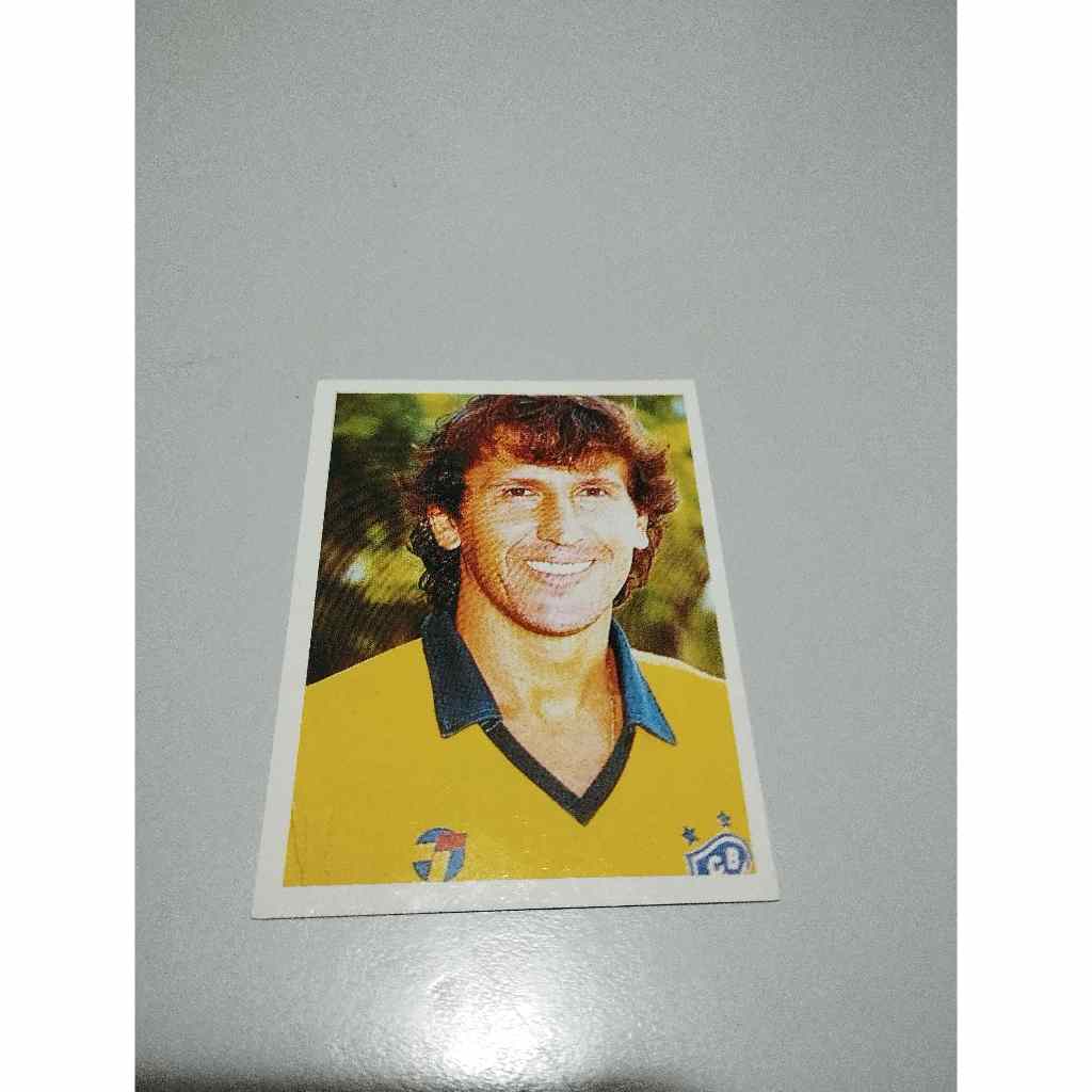 PANINI FIGURINHA ORIGINAL JOGADOR ZICO SELEÇÃO BRASILEIRA - COLEÇÃO  BRASIL DE TODAS AS COPAS FIGURINHAS