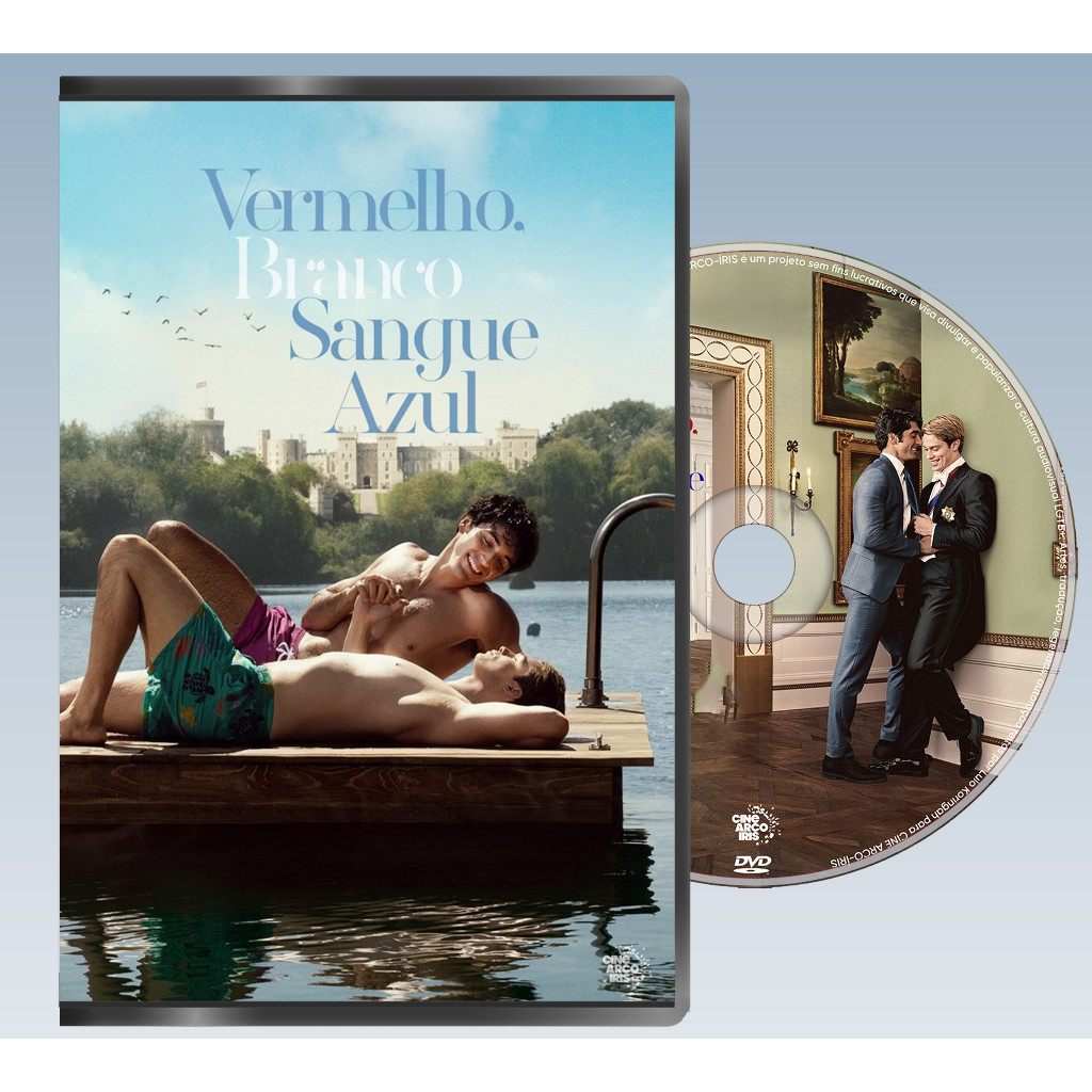 DVD Vermelho, Branco e Sangue Azul (Red, white and royal blues) Filme LGBT