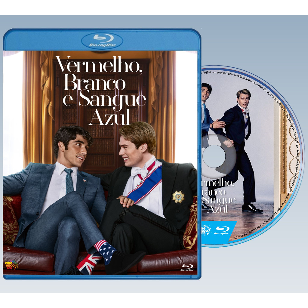 BLU-RAY Vermelho, Branco e Sangue Azul (Red, white and royal blues) Filme LGBT