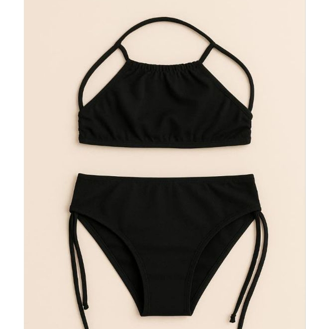 Biquíni Infantil/Juvenil CROPED 02-14 anos Menina Blogueirinha Moda Praia — imagem 2 de 2