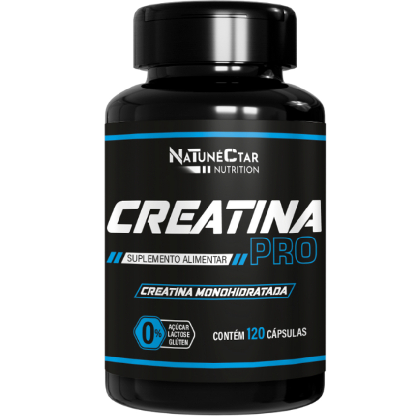 Creatina Monohidratada Pro 120 Cápsulas - Natunéctar