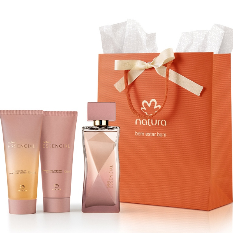 Presente Natura Essencial Feminino em Oferta na Shopee