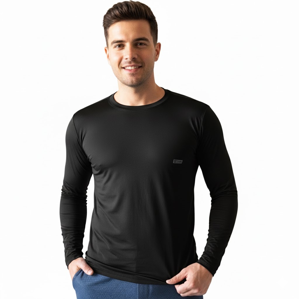 Camisa UV Masculino Proteção Térmica  Camiseta e Blusa Manga Longa Masculina de Praia e Esportiva