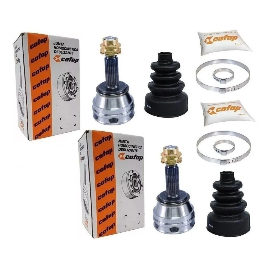 Par Junta Homocinética Gol Voyage Fox 1.0 8v 2008 a 2022 Original Cofap JHC01115 em Oferta na Shopee