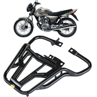 BAGAGEIRO SUPORTE BAÚ CG TITAN 150 / SPORT 150 2004 A 2008 REFORÇADO COM ALÇA em Oferta na Shopee