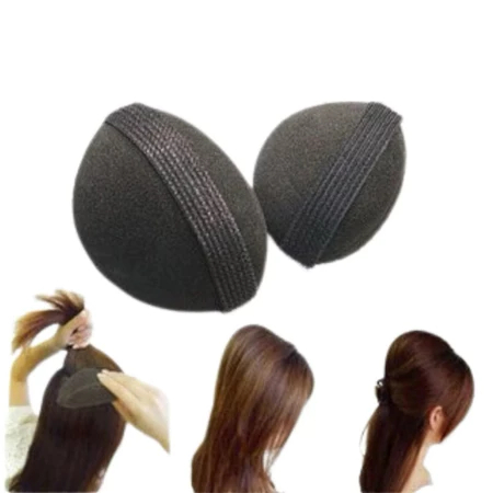 Esponja com Velcro Para Dar Volume em Topete - Faça Lindos Penteados 2 Und em Oferta na Shopee