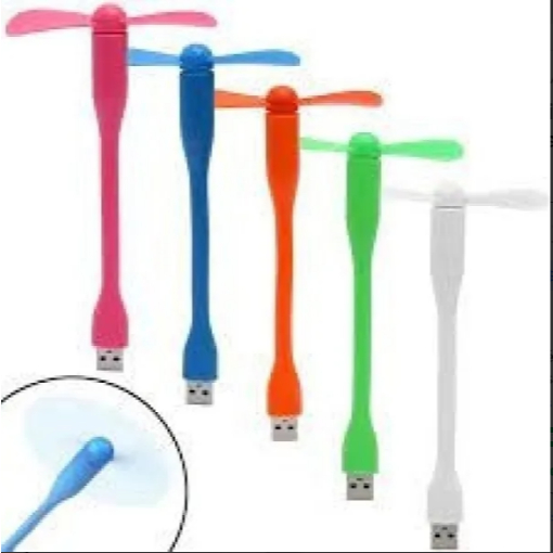 Mini Ventilador Usb Portátil Flexível Silencioso em Oferta na Shopee
