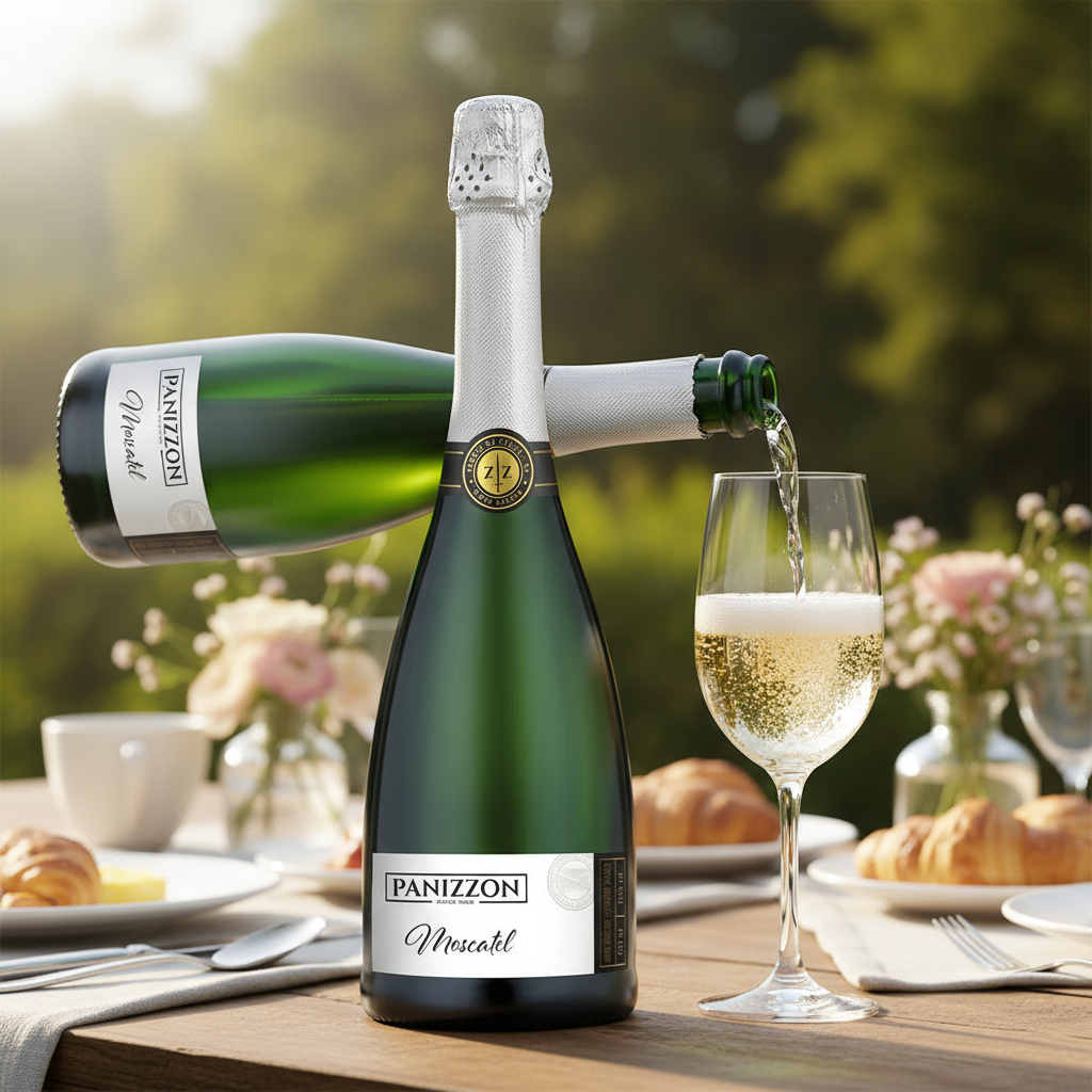 Detalhes do Espumante Branco Panizzon Moscatel Suave 750ml