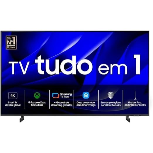 Samsung Smart TV 50" Crystal UHD 4K 50DU8000 - Painel Dynamic Crystal Color, Gaming Hub - Mostruario