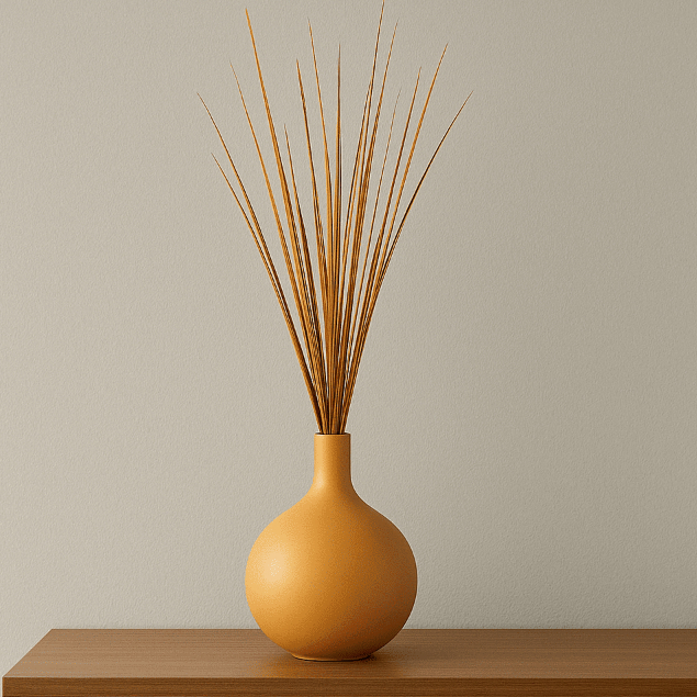 Vaso Cerâmica Decorativo Garrafa Bolinha 16x11cm