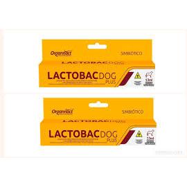 2 X Lactobac Dog Organnact 16g/13ml - Prebióticos e Probióticos