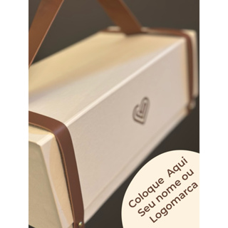 CAIXA PRESENTE MOD MALETA  32x15x12 personalizada brindes empresariais/corporativos e Brindes Natal. em Oferta na Shopee