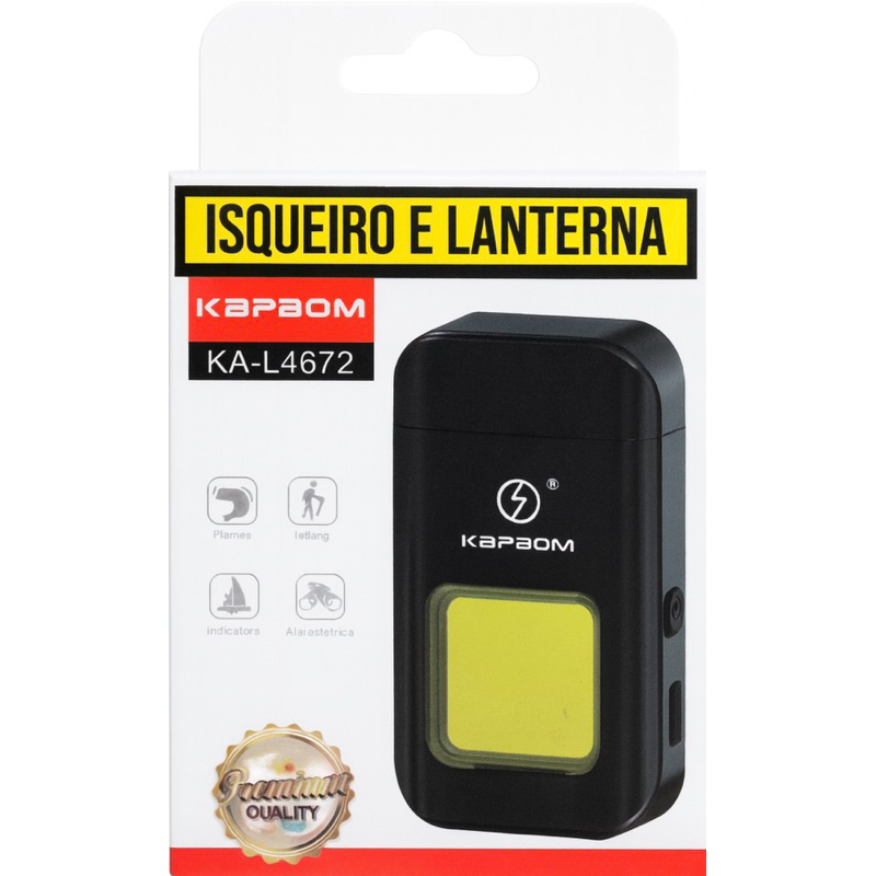Isqueiro Eletrônico com Lanterna