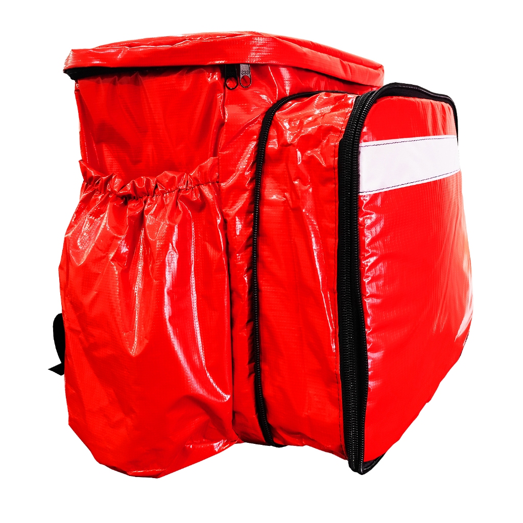 Bolsa mochila impermeável térmica expansiva 80L delivery entregas de Pizza Aplicativo Lanches Adega em Oferta na Shopee