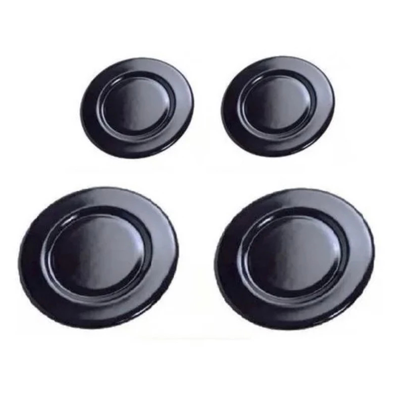 Kit com 4 Espalhadores Tampinha Queimador do Fogão Brastemp CF550AR BF050BR