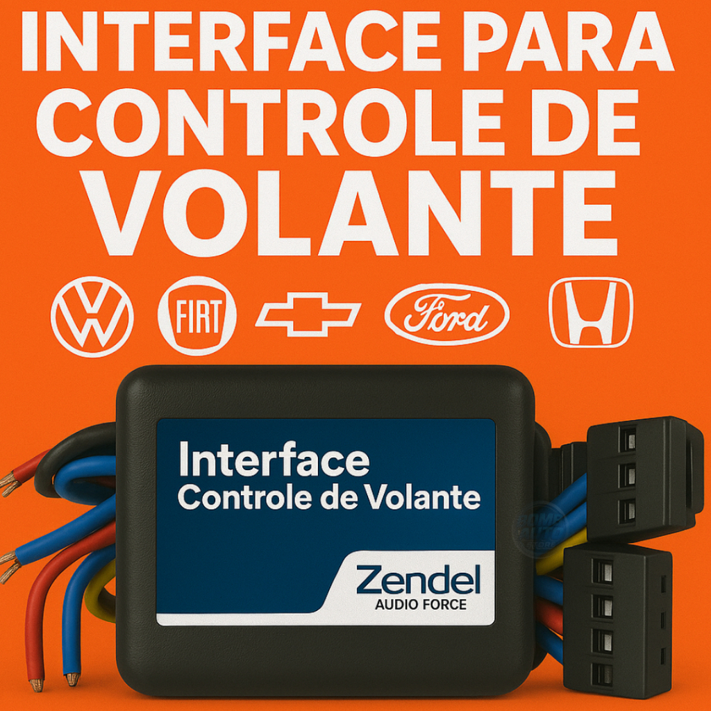 Interface Volante Renault Chevrolet Fiat Renault Honda Peugeot Volkswagen Toyota e Outras