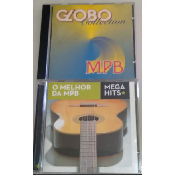 Kit 2 Cds Globo Collection Mpb / O Melhor Da Mpb Impecáveis