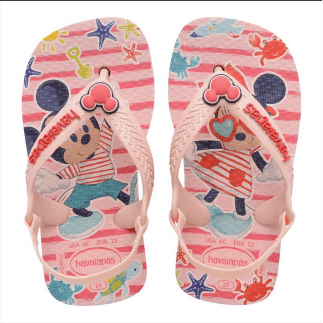 Chinelo Havaianas Baby Disney com Elástico - Original
