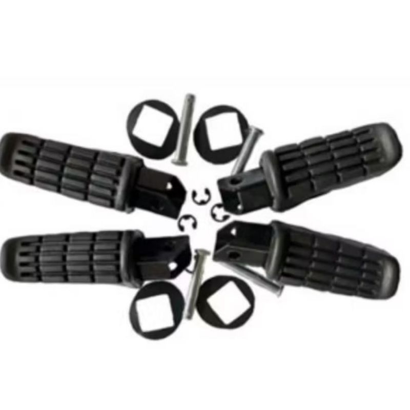 Pedaleira Traseira/Dianteira Twister/Strada/CB 300 (Kit 2 Pares)