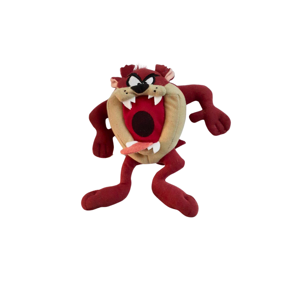 Pelucia Looney Tunes Mc Donalds 2007 - Taz Mania - 15 Cm Marrom (Usado)