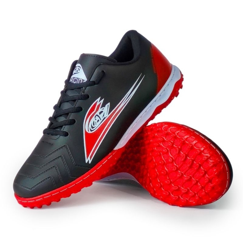 Chuteira Society Tocida Clube Gramado Sintético Unissex Juvenil E Adulto Solado Colado e Costurado