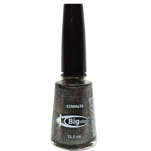 Esmalte Metálico Preto Platinada Big Universo 15,5 ML