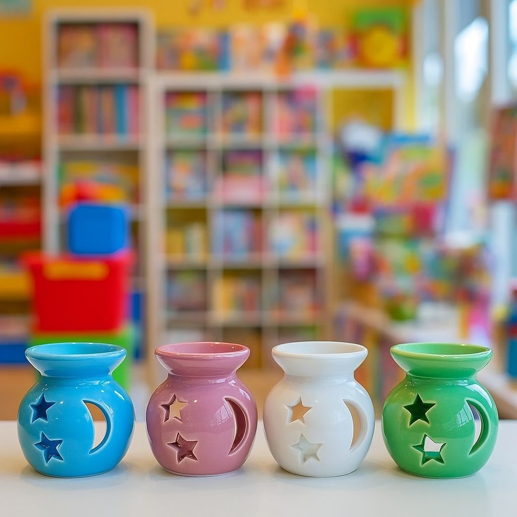 Difusor Aromatizador Rechaud Recho À Vela - Cerâmica + 5 Velas em Oferta na Shopee