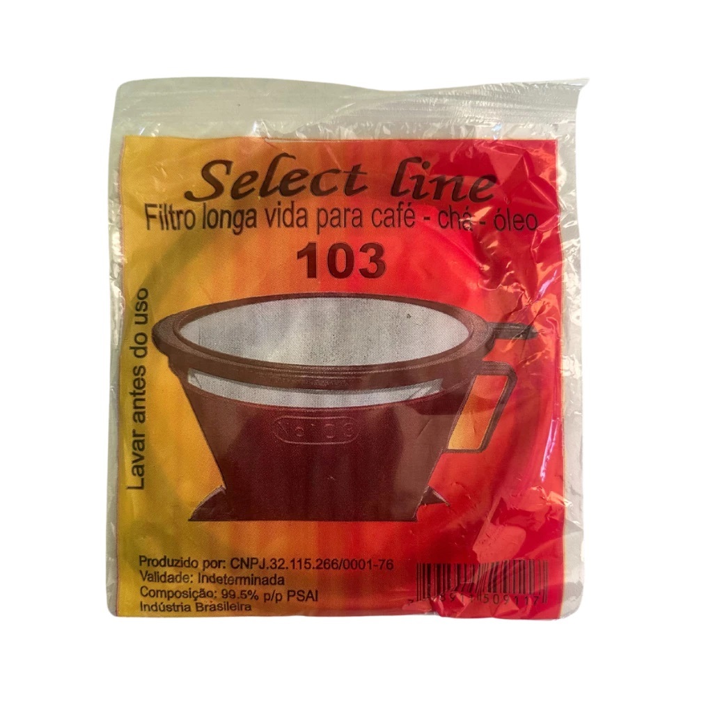 Coador De Café Permanente Select Line 102 e 103 Filtro Para Café e Chá