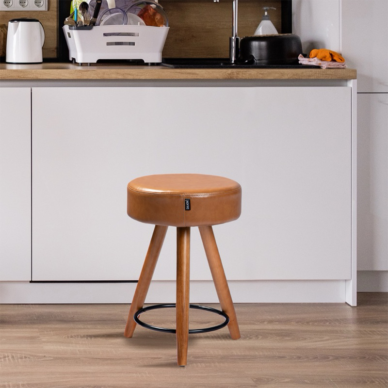 Banqueta Baixa 50 cm Banco Paris Amarula