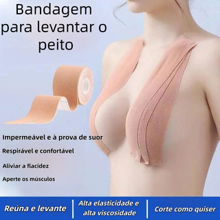 Fita Adesiva para Levantar o Seio – Impermeável, Respirável e com Alta Elasticidade