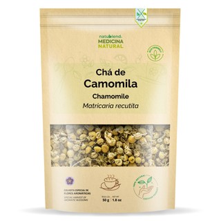 Chá de Camomila 50g - Infusão Dourada - Aroma Doce - Qualidade Superior